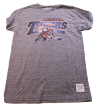 Auburn Tigers Graphic Tee Shirt Gray Soft Retro Brand Short Sleeve Small 2449-51 - £13.68 GBP