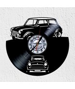 Vinyl Record Clock Super Car Mini Cooper Clock Decoration Original Gift - £40.85 GBP