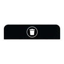 RUBBERMAID BLACK LANDFILL SIGN FOR 33 GALLON WASTE CONTAINER BRAND NEW - $98.99
