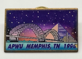1996 APWU American Postal Workers Memphis TN Local Lapel Hat Pin - $13.58