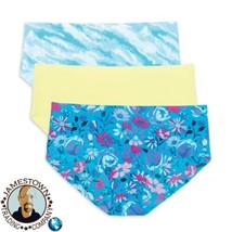 No Boundaries Juniors No Show Blooms/Lime/Wash Hipster Panty 3 pack XXXL - £4.91 GBP