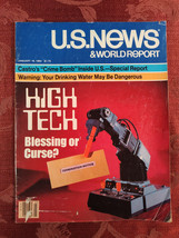 U S NEWS World Report Magazine January 16 1984 HIGH TECH: Blessing or Curse? - £11.37 GBP