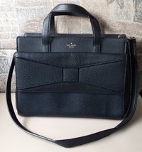Kate Spade Crossbody Bag  Chantal Bridge Place Black Leather Purse U2 - $59.39