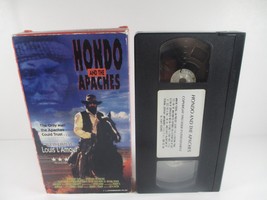 Louis L&#39;Amour&#39;s HONDO AND THE APACHES! Ralph Taeger! Cowboy Western Movie - £4.08 GBP