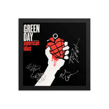 Green Day American Idiot signed album Reprint - £66.88 GBP
