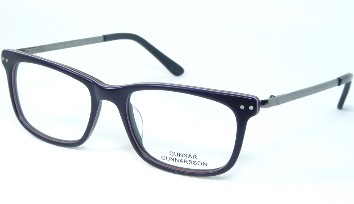 GUNNAR GUNNARSSON GUN6550 1 Prugna Scuro Lavanda Arancione Nero Vista 49... - $76.21