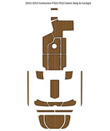 2013-2015 Centurion FS22 FX22 Swim Platform Cockpit Pad Boat EVA Teak Deck Floor - $799.00