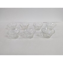 Vintage Anchor Hocking Prescut Set of 7 Punch Cups Star of David - £15.89 GBP