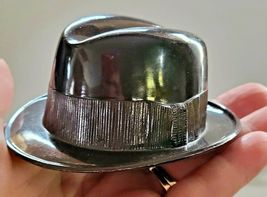 STETSON SALESMAN SAMPLE HAT IN HOLIDAY ADVERTISING TIN image 2