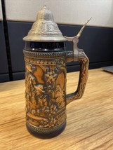 Vintage Original Unbranded Teinkuhler TrunkLidded Beer Stein KG Oktoberfest - £35.61 GBP