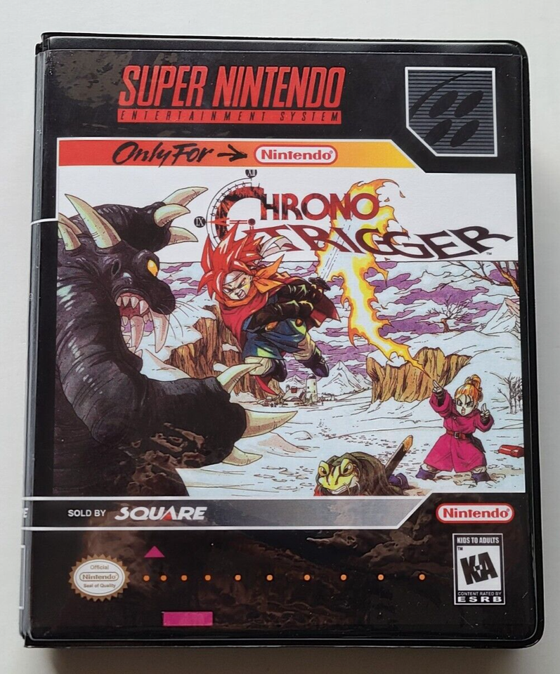 Chrono Trigger CASE ONLY Super Nintendo SNES Box BEST Quality Available - $12.18