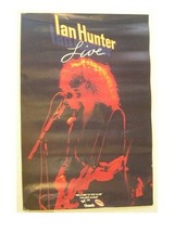 Ian Hunter Poster Neon Red Live Cool Image Old - $44.99