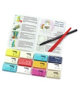 Fimo Professional Soft Polymer Clay 14/Pkg-Magical Creatures. - $431.45 MXN