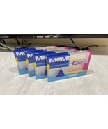 Memorex DBS 90 Cassette Tapes Type 1 Normal Bias 120 EQ Blank Sealed QTY 4 - £15.54 GBP