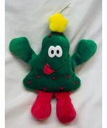 Vintage Dan Dee HAPPY CHRISTMAS TREE  7&quot; Bean Bag Stuffed Animal Toy Orn... - $274.49 MXN