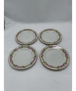 Limoges Wm. Guerin &amp; Co France Bread Plates Dessert Plate Set of 4 Vintage - $24.75