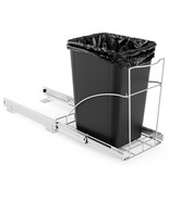 Pull Out Trash Can Under Cabinet Sink Roll-Out Rack Slide Out Waste Bin ... - £67.35 GBP