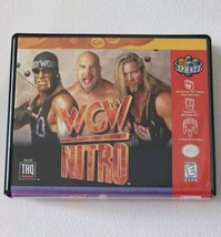 WCW Nitro CASE ONLY Nintendo 64 N64 Box BEST Quality - £11.58 GBP