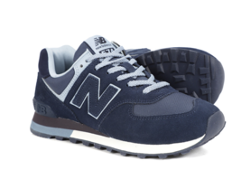 New Balance 23FW 574 Lifestyle Uniex Sportswear Sneaker Shoes Navy D NWT... - £97.25 GBP