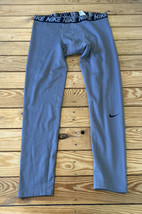 Nike Dri Fit Men’s Compression pants size 2XL Grey Sf7 - £13.37 GBP