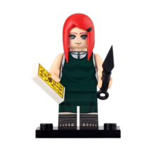 Kushina Naruto Shippuden 4th Great Ninja Minifigure Set Weapons Accessories - £9.79 GBP