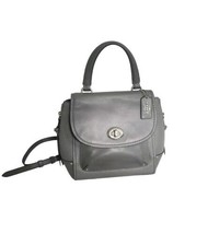 COACH Faye Convertible Backpack F30525 Heather Gray Leather $450 - $143.55