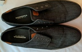 Mens Sonoma Shoes Blue Denim 12 Medium Snsawyersblack 116367 Sneakers Goods Life - £19.91 GBP