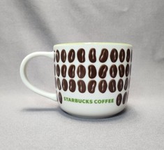 Starbucks Coffee 2009 Coffee Beans New Bone China Coffee Mug Tea Cup 15 oz - $14.80