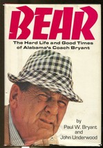 Bear 1970-by Bryant &amp; Underwood-2nd ed.-Alabama-NCAA-Crimson Tide-VG/FN - £183.12 GBP