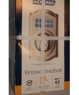 Schlage Camelot Satin Nickel Keypad Electronic Door Lock Deadbolt by SCH... - $209.05 CAD