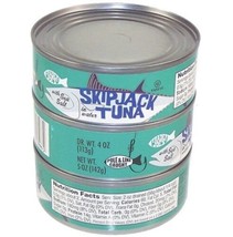 Trader Joe&#39;s Skipjack Tuna In Water with Sea Salt 3pk 2/2026 - $11.99