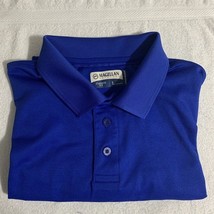 Magellan Polo Shirt Adult Blue White Outdoors Fishing Fish Casual Mens S... - $252.83 MXN