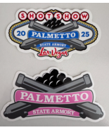 Shot Show Lot of 2 Palmetto State Armory PSA Las Vegas Sticker Decal - $13.52 CAD