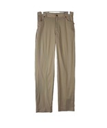 Izod Stretch Flat Front Adjustable Waist Khaki Pants Boys Size 18 Slim N... - $22.10