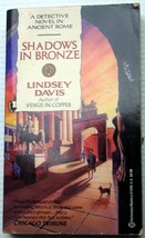 vntg 1990 pb Lindsey Davis SHADOWS IN BRONZE [Marcus Didius Falco 2] Rom... - £5.13 GBP