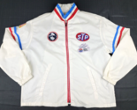Vintage Richard Petty STP White windbreaker jacket Men&#39;s XL Great condition - £101.23 GBP