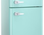 3.2 Cu.Ft. Refrigerator With Double Doors, Mini Fridge With Freezer, Fri... - $370.99