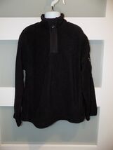 Starter Micro Fleece 1/4 Zip Black Pullover Size 8 Boys NEW  - $16.00