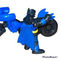Batman &amp; Batpod Imaginext Motorcycle Action Figure DC Comics Super Friends - $12.84