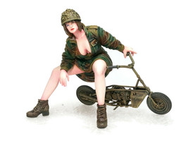 75mm Overlord Show-stopper - “Welbike” OL-75-0018 Resin Kit - $33.56