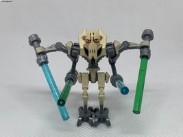 YY Minifigure Building Custom General Grievous Star Wars Droid Tan - $7.50