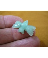 (Y-DRAG-509) lit 1&quot; green flying Dragonfly gemstone FIGURINE gem carving... - €7,48 EUR