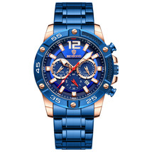 Men&#39;s Watch Full-Automatic Waterproof Multi-Functional Business Watch Men&#39;s Male - £47.09 GBP