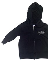 San Pedro Baby Hoodie Zip Sweatshirt Black Size 12M Port & Company NWOT image 3