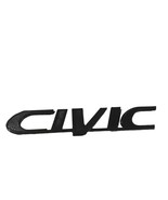 Black Civic Emblem Badge Decal Sticker Trunk Honda JDM Tuner 96-00 6th - $11.00