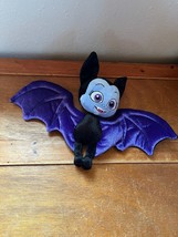 Gently Used Plush Disney Purple &amp; Black Cute BAT Vampirina Vee Stuffed Movie  - £8.92 GBP