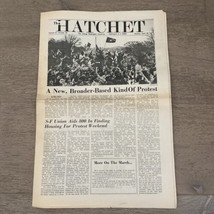 The Hatchet Apr 26, 1971 George Washington Univ. Newspaper Vietnam War Protests - £35.39 GBP