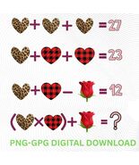 Math Teacher Valentine’s Day Cute Math Love Tee Perfect Gift Teachers Classroom  - $5.95