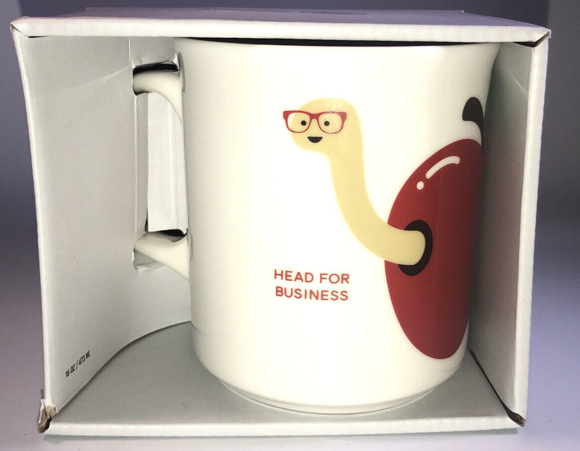 Genuine Fred Head For Business Bod For Sin 16 oz. Mug Cup Gift Office-NE... - $14.73