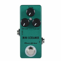 Mini Tube Screamer Upgraded TS9 Guitar Pedal Overdrive Distortion TrueBy... - €27,48 EUR